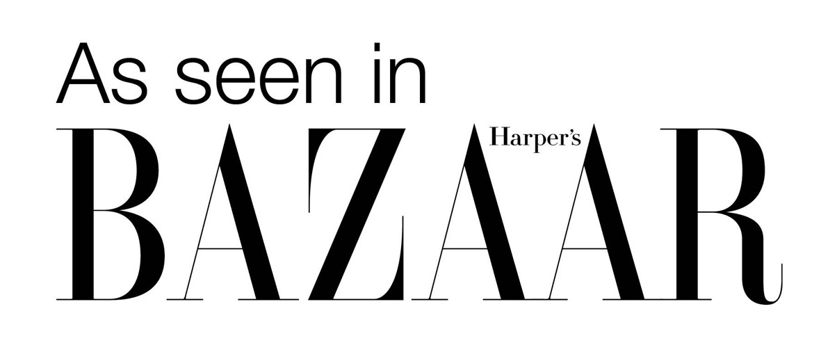 We're in Harper's Bazaar this month!