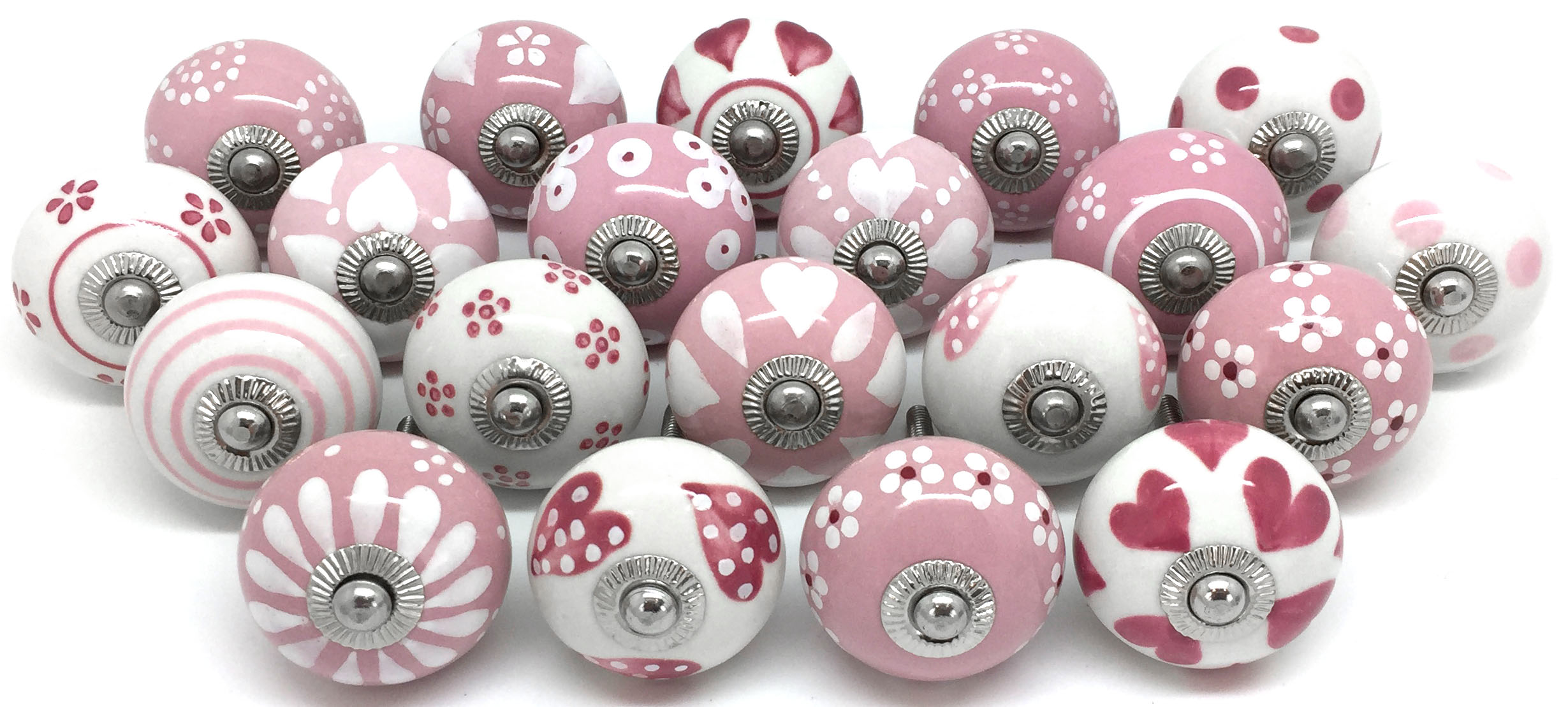 We've Updated Our Lovely Set of 20 Pinks!