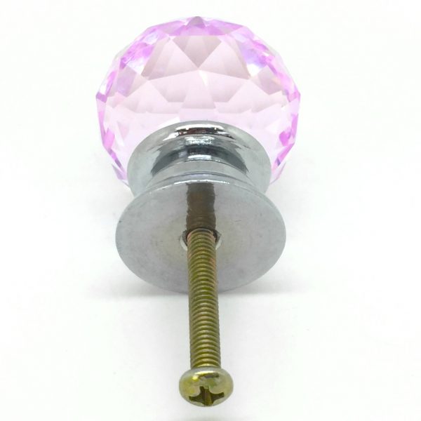 GK004 Mayfield Pink 3cm Glass
